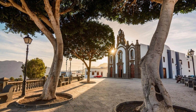 Santa Lucía de Tirajana een pittoreske dorp, rustige en met een lokale sfeer